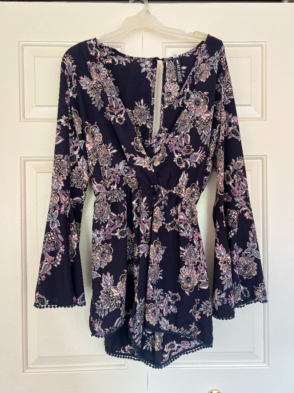 Design Lab Floral Romper